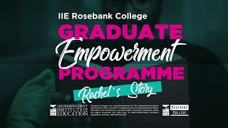 IIE Rosebank Colleges Graduate Empowerment Programme GEP [upl. by Adnawot]