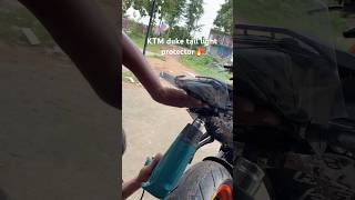 KTM duke tail light protector🔥ktm ktmduke lamination shorts viralvideo [upl. by Zaneta542]