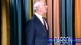 Johnny Carson is Corrected by Doc Severinsen during the monologue on The Tonight Show [upl. by Airamzul]