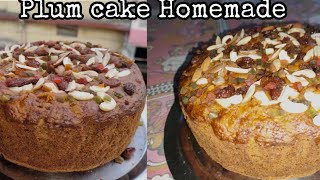 Christmas Special Plum cake  Recipe Aarti mini kitchen [upl. by Anelam231]