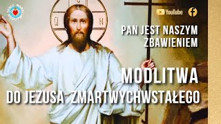 MODLITWA WIECZORNA DO JEZUSA ZMARTWYCHWSTAŁEGO 💜🙏💜 PAN JEST NASZYM ZBAWENIEM [upl. by Burke]