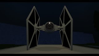 Roblox Gearworks TIE Fighter Build Showcase [upl. by Macrae]