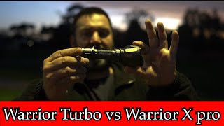 Warrior x turbo vs Warrior x pro Time for battle [upl. by Heti107]