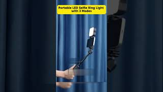 Portable LED Selfie Ring Light with 3 Modes [upl. by Acisse99]