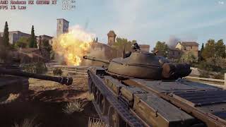 🎮 AMD Radeon RX 6850M XT  World of Tanks gameplay benchmarks 1080p [upl. by Aynnat]