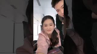 Zhai Yiying翟一莹 ampHuang Wenbo 黄文博 live stream clip chinesedrama drama romance movie cdrama [upl. by Shoshanna]