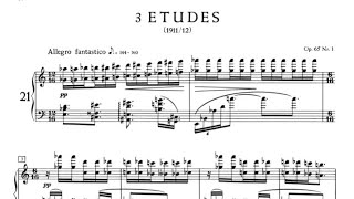 Alexander Scriabin  3 Etudes Op 65 Kirill Gerstein [upl. by Rainger487]