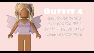 Aesthetic Fairy outfit With CODEBloxburg [upl. by Nomae]