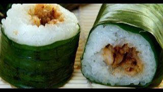 resep cara membuat lemper ayam [upl. by Anaik676]