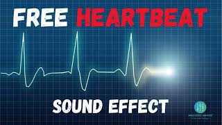 FREE HEARTBEAT SOUND EFFECT [upl. by Tonia775]