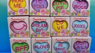 2015 SWEETHEARTS VALENTINE SET OF 12 McDONALDS HAPPY MEAL COLLECTIBLES VIDEO REVIEW [upl. by Botzow730]