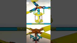 How Helicopter Rotor work shortfeed cadcam machine enginetype cadcamwithmechanical cadcamcnc [upl. by Worrell]