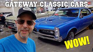 Gateway Classic Cars  Car Showroom Tour  Caffeine amp Chrome Car Show 😎 Classic Cars For Sale cars [upl. by Ogirdor528]