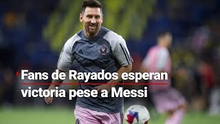 Aficionados de Rayados apoyan a su equipo pese a Messi quotNo será difícilquot [upl. by Lednahs868]