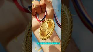 Olympic Gold Medal Not Made From Gold 😳🥇 shorts olympics parisolympics2024 goldmedal facts [upl. by Cooper716]