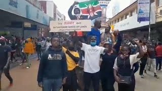 ANTIFINANCE BILL PROTESTORS IN NAIROBI OCCUPYING PARLIAMENTREJECT ❌ANTIDOTE 029 [upl. by Sande]