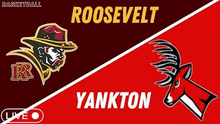 Sioux Falls Roosevelt vs Yankton Bucks Basketball [upl. by Nirmak]