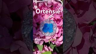 Accessori in resina con vere Ortensie blu resin flowers [upl. by Axia]