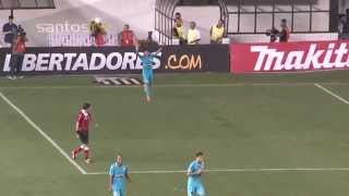 Veja os gols de Santos 2X0 The Strongest [upl. by Sirtaeb]