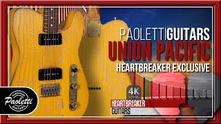 Paoletti Nancy Union Pacific with Chestnut Body and P90 Pickups 1 of 2 [upl. by Ellard]