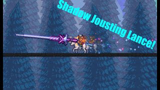 How much damage can a full speed jousting lance do — Terraria Weapons Review [upl. by Ahtabbat]