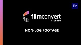 Applying FilmConvert Nitrate to nonLog footage in Adobe Premiere Pro [upl. by Ayinat]