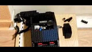 New Lego Airbag System 2900 psi 200 bar compressed air Lego Car Crashtest [upl. by Latnahs]