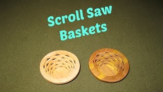 Scroll Saw Basket [upl. by Sholeen]