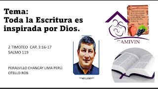 Toda la palabra es inspirada por Dios [upl. by Ialokin]