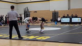 Vianney vs Oakville Dual 138lbs [upl. by Nuawaj]