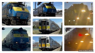 LIRR’s 190th Anniversary Special Wednesday Railfanning  the Mastic Railroad Crossing ft DM30AC 510 [upl. by Yznil]