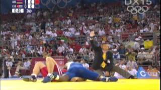 Greco Roman Wrestling Technique Highlights from Beijing OlympicsPart 1 [upl. by Anined]