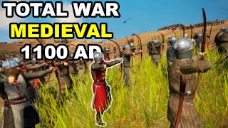 Medieval 1100 AD  El MEJOR Mod MEDIEVAL Para el ROME 2 Total War [upl. by Amron954]