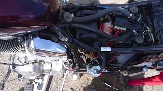 My virago 535 normal engine sound [upl. by Evreh303]