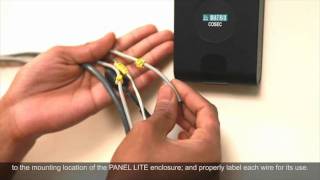 Matrix COSEC PANEL LITE Installation Video 9 of 12 [upl. by Meehsar]