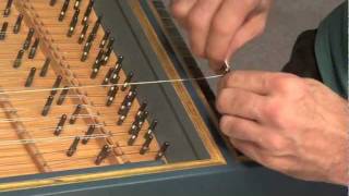 CBH Winding a string on a zither tuning pin [upl. by Ahsiram528]