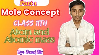 moleConcept Atom Class11 Somebasicchemistry science class11th moleconcept video chemistry [upl. by Trever464]