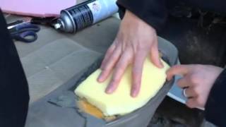 How to repair your seat with foam [upl. by Sherm]