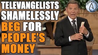 Televangelists SHAMELESSLY Beg For Peoples Money [upl. by Oznofla]