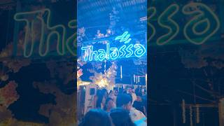 THALASSA GOA 🌊 Party places in goa minivlog foodvlog goa goanightlife goatrip whatiateinaday [upl. by Verdie]