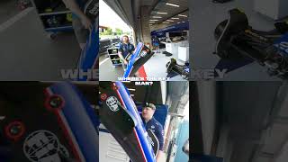 Ever wondered how you change a front wing on the FW46 🤔 f1 wearewilliams williamsracing gopro [upl. by Ynnohj947]