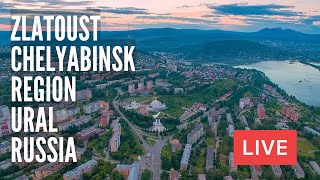 Exploring ZLATOUST in Chelyabinsk Region of Russia LIVE [upl. by Edialeda]