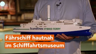 Miniaturmodel von Fährschiff im Schifffahrtsmuseum [upl. by Marti]