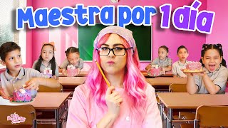 FUÍ MAESTRA EN UNA ESCUELA POR 1 DÍA  MIS PASTELITOS [upl. by Anigger]