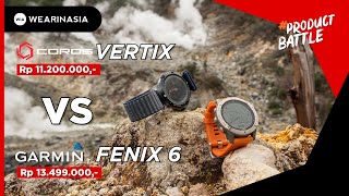 GARMIN FENIX 6 SAPPHIRE VS COROS VERTIX PERANG ANTARA SPORTWATCH FLAGSHIP [upl. by Elyn979]