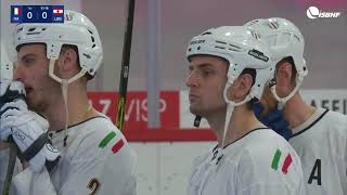 Italy vs Lebanon 2024 World Ball Hockey Championships VispRaron Switzerland B GOLD [upl. by Jarlath]