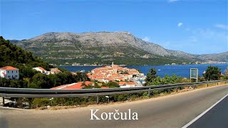 Korčula  Croatia  on Motorcycle 33 [upl. by Hamil508]