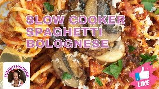 Spaghetti bolognese slow cooker style [upl. by Harpole]