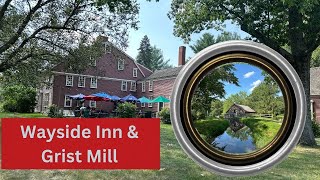 Wayside Inn amp Grist Mill  Oldest Inn in America I TravelFreak Videos [upl. by Plerre]