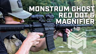 Monstrum Ghost Red Dot amp Magnifier [upl. by Marsland]